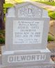 Hercel Orts Dilworth Headstone