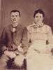 Marriage photo, John Monroe Littlefield and Ada Leann Carothers